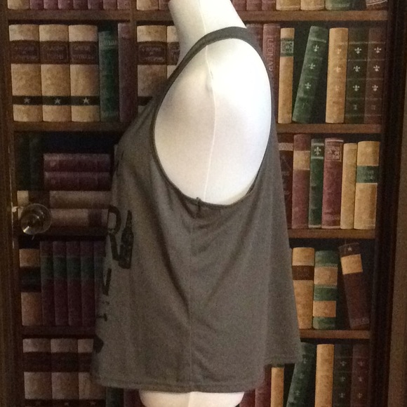 Unbranded Racer Back Crop Back Crop Top - M - Picture 4 of 5